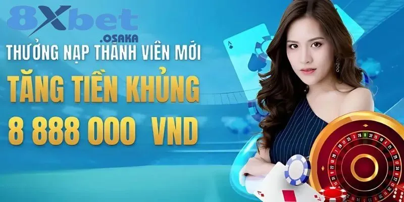 Khuyến Mãi 8Xbet 2 Thưởng chào mừng người mới cùng Khuyến mãi 8Xbet